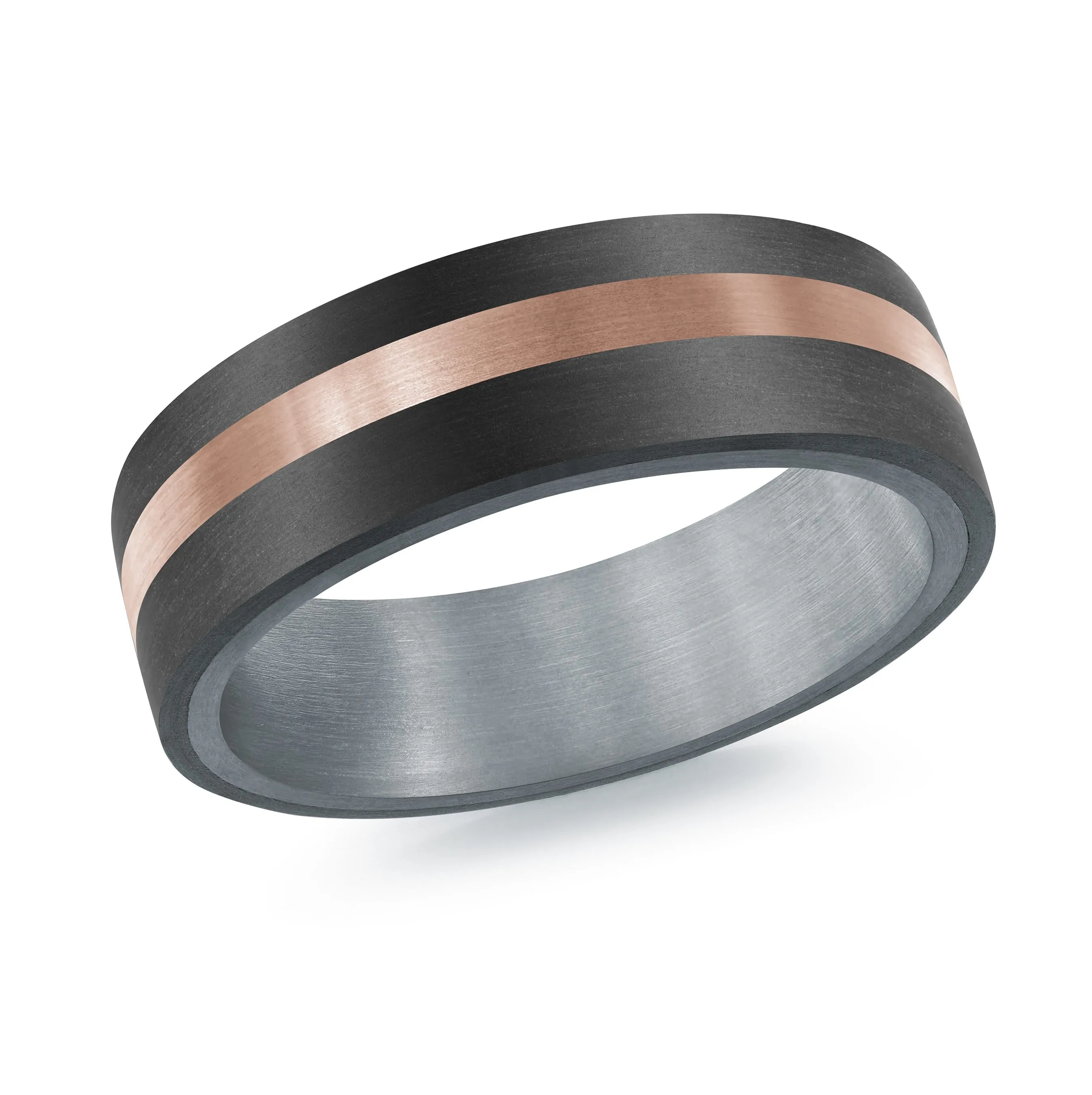 14K Rose Gold Ring from the Tantalum Collection by Malo - MRDTS-023-7P