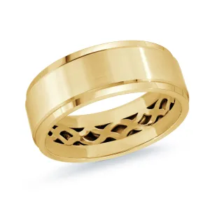 14K Yellow Gold Ring from the Precision Collection by Malo - MRD-123-8Y