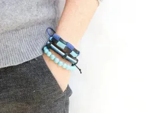 3pcs Punk Retro Bracelet