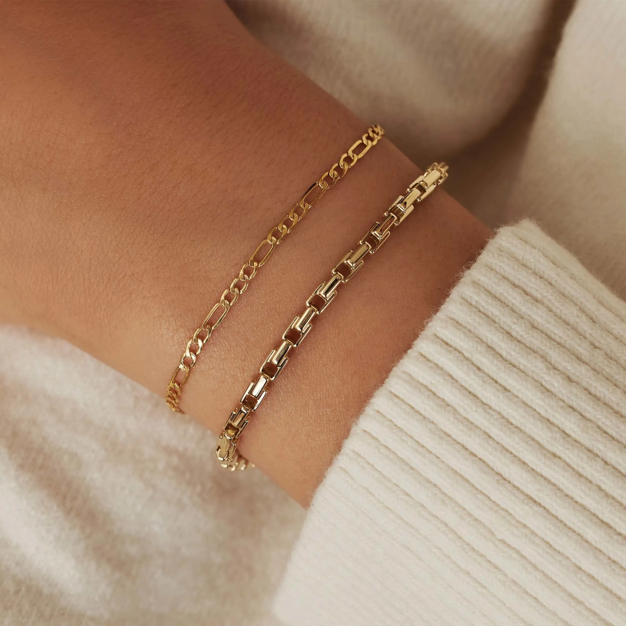 Aidee Gigi 14 karat gold bracelet