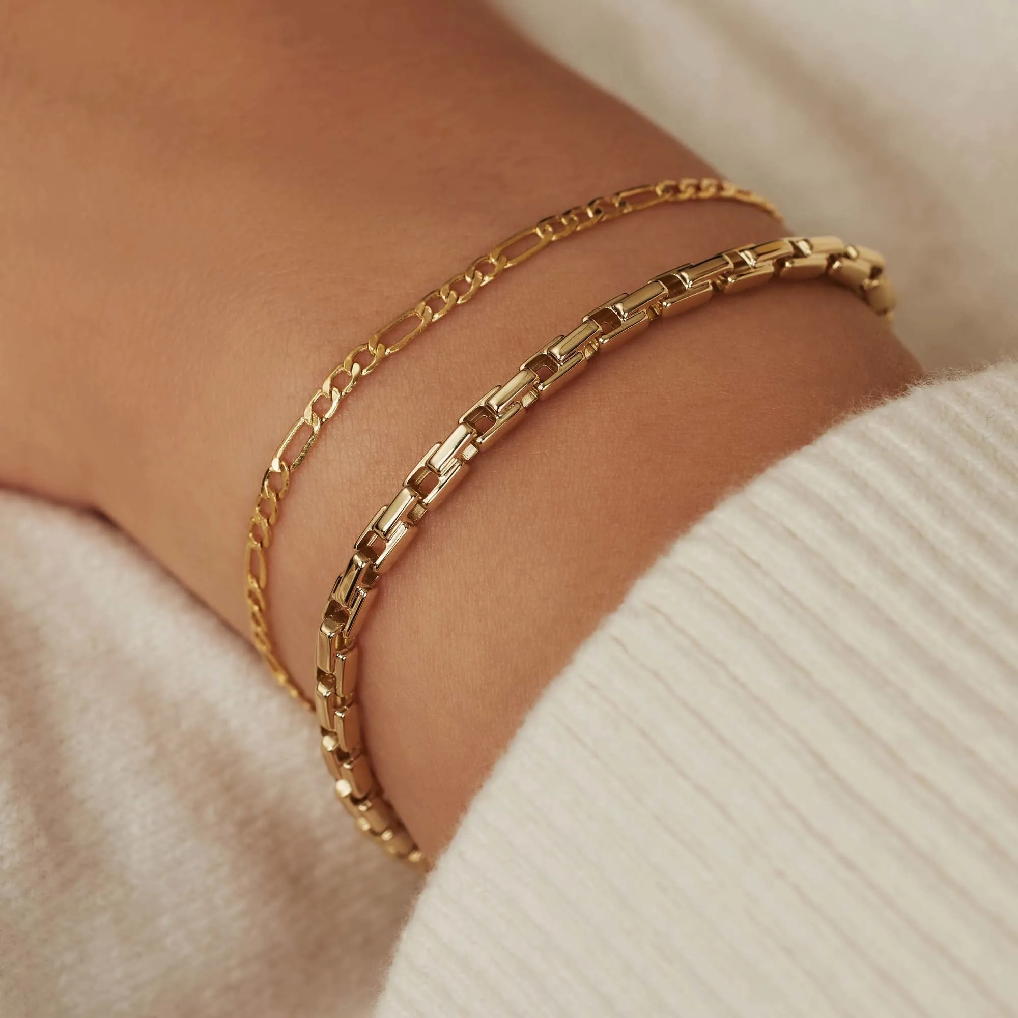 Aidee Gigi 14 karat gold bracelet