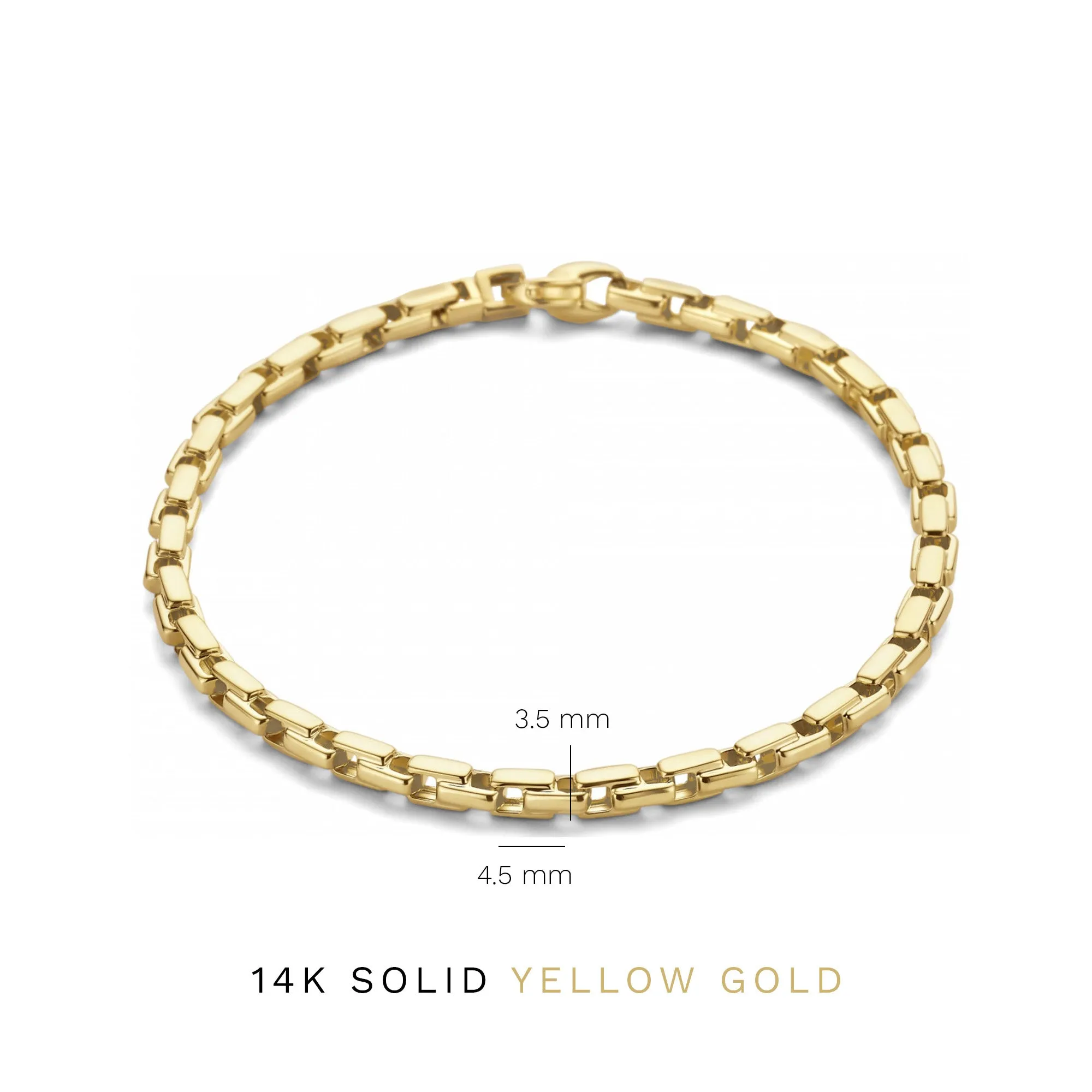 Aidee Gigi 14 karat gold bracelet