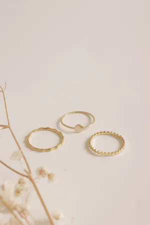 Ava Ring Set of 3