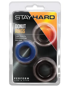 Blush Stay Hard Donut Rings 3-Pack