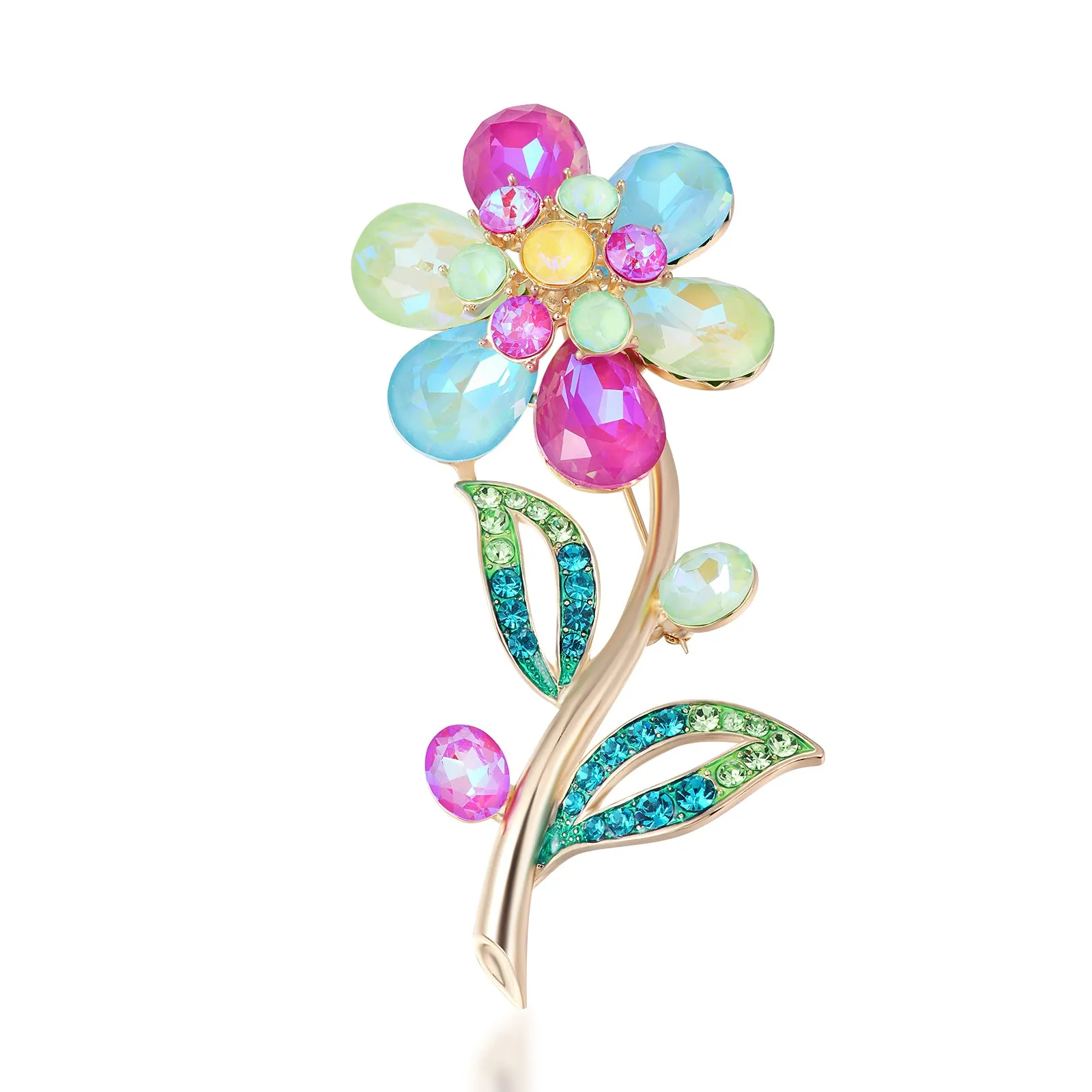 Budding Flower Brooch