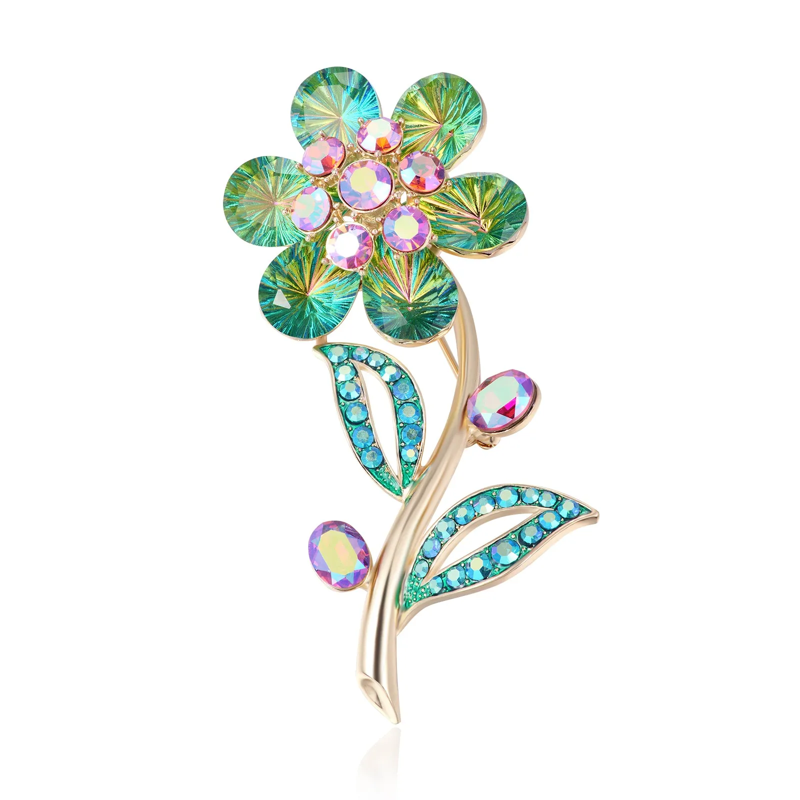 Budding Flower Brooch