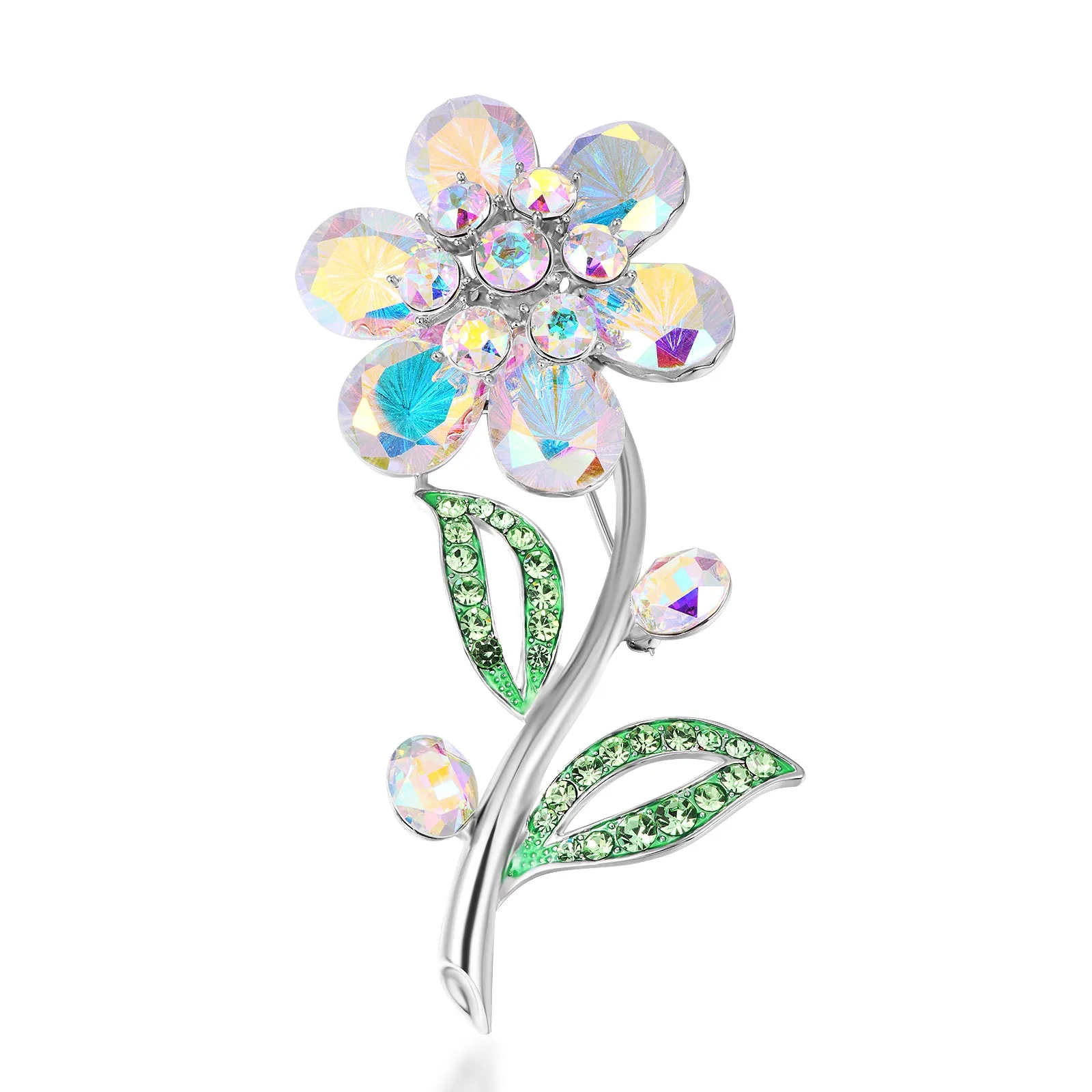 Budding Flower Brooch