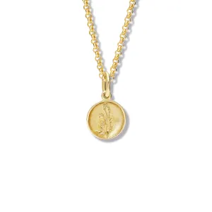 Buttercup Necklace Pendant Yellow Gold