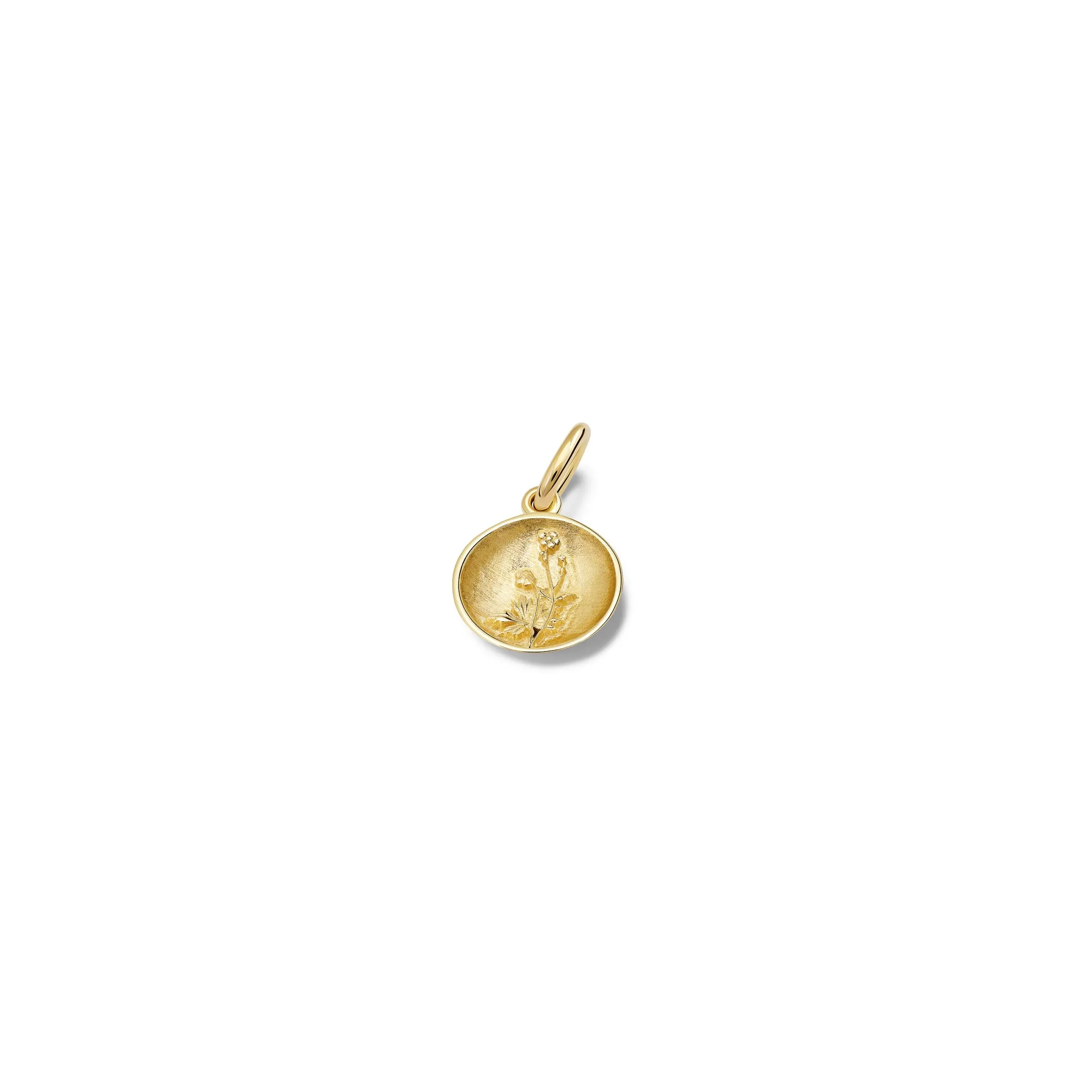 Buttercup Necklace Pendant Yellow Gold