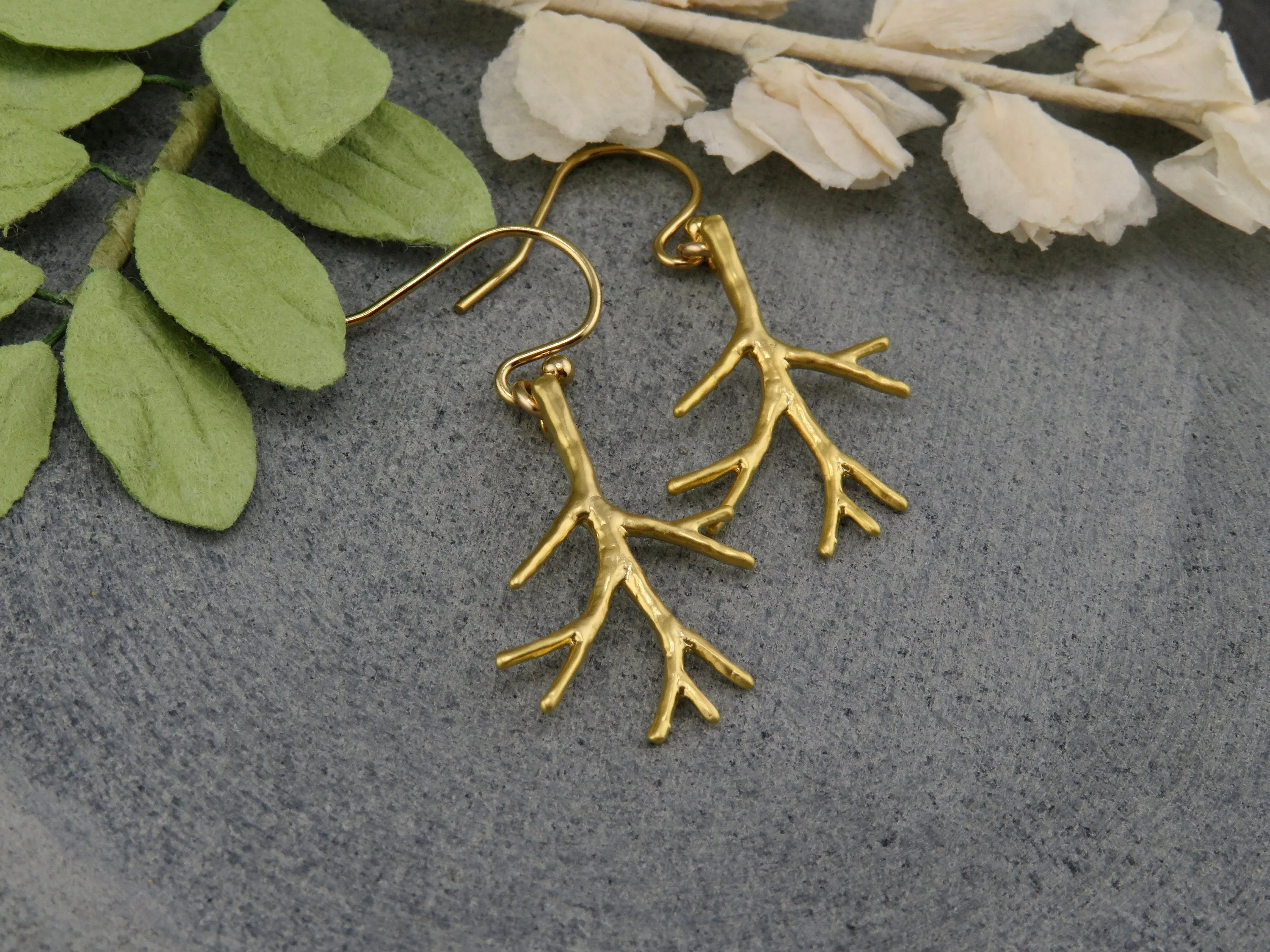 Delicate Branch Earrings