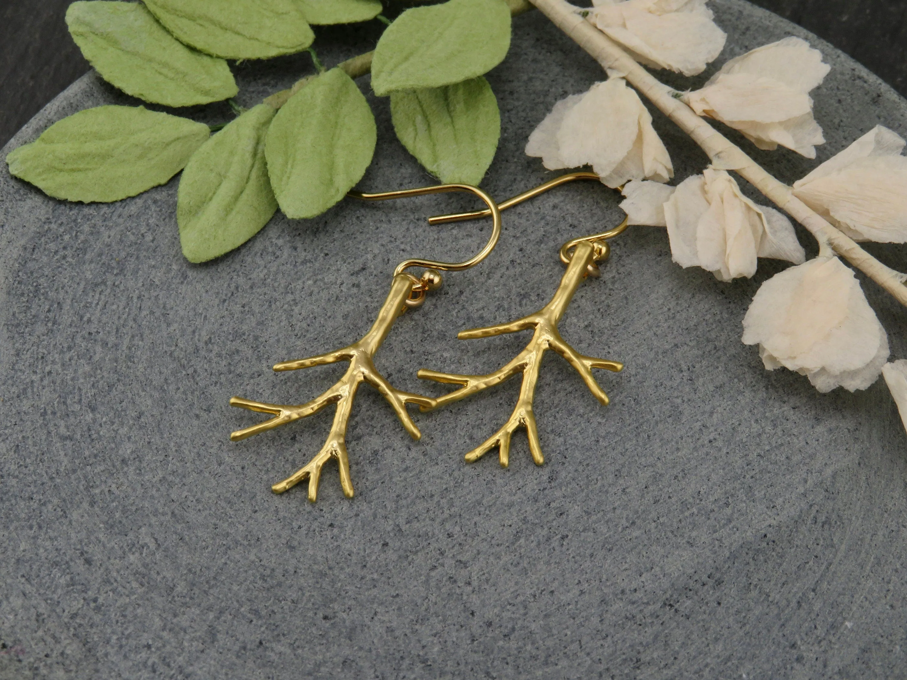 Delicate Branch Earrings