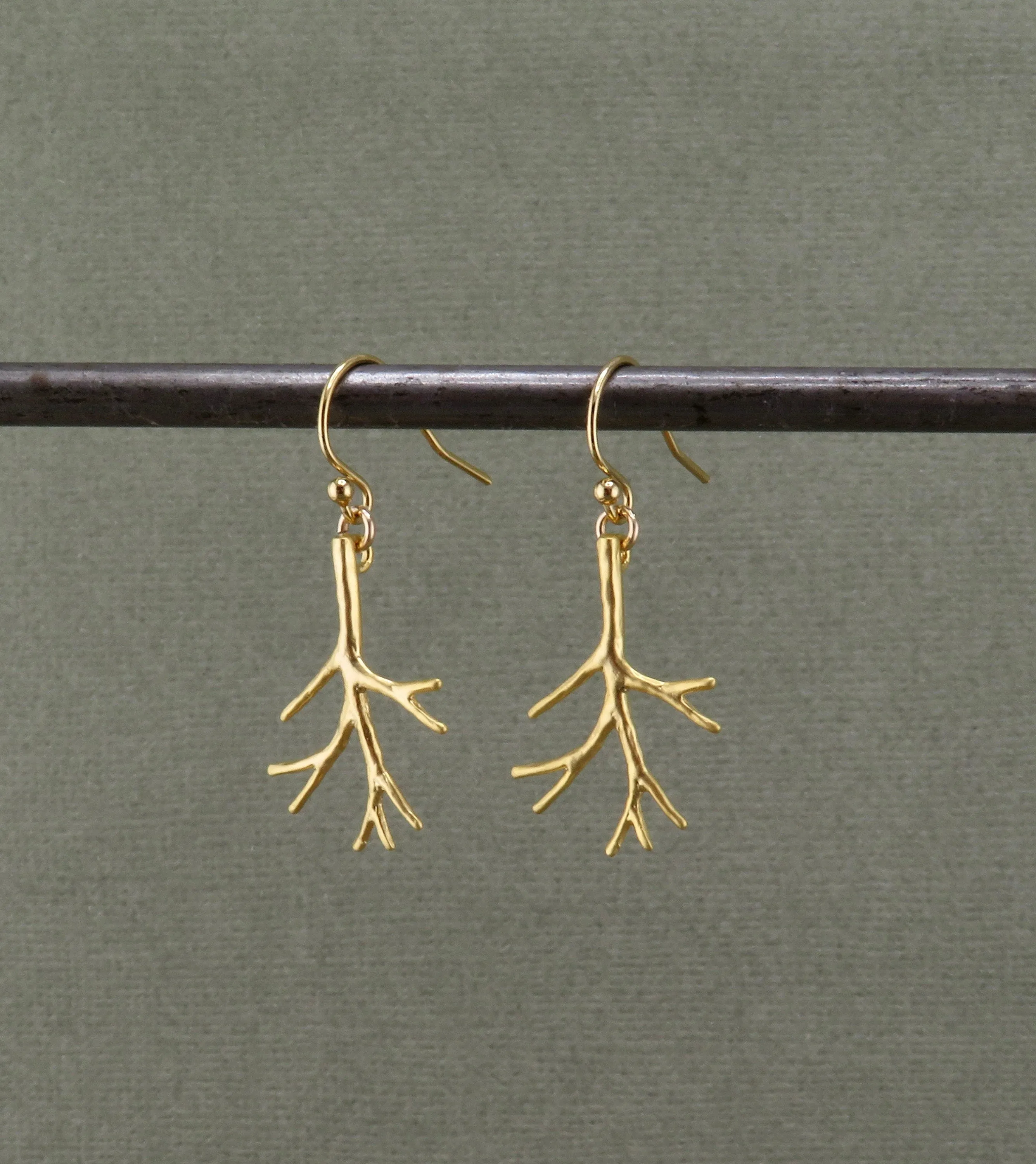 Delicate Branch Earrings