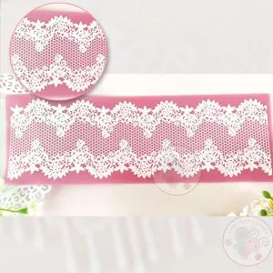 Delicate Lace - Fondant Lace Mould