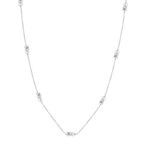 Georgini Noel Nights Sterling Silver Snow Drop Chain