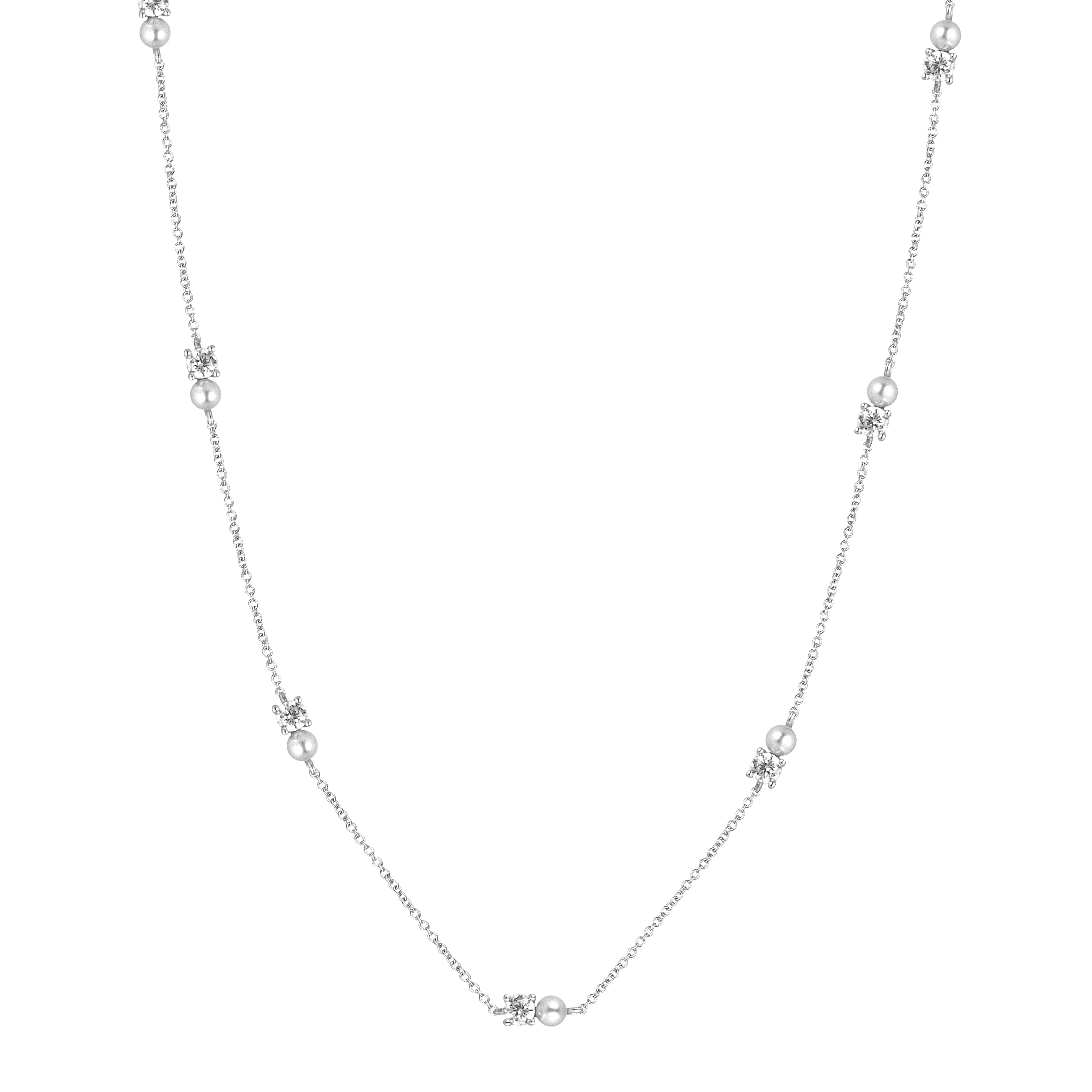 Georgini Noel Nights Sterling Silver Snow Drop Chain