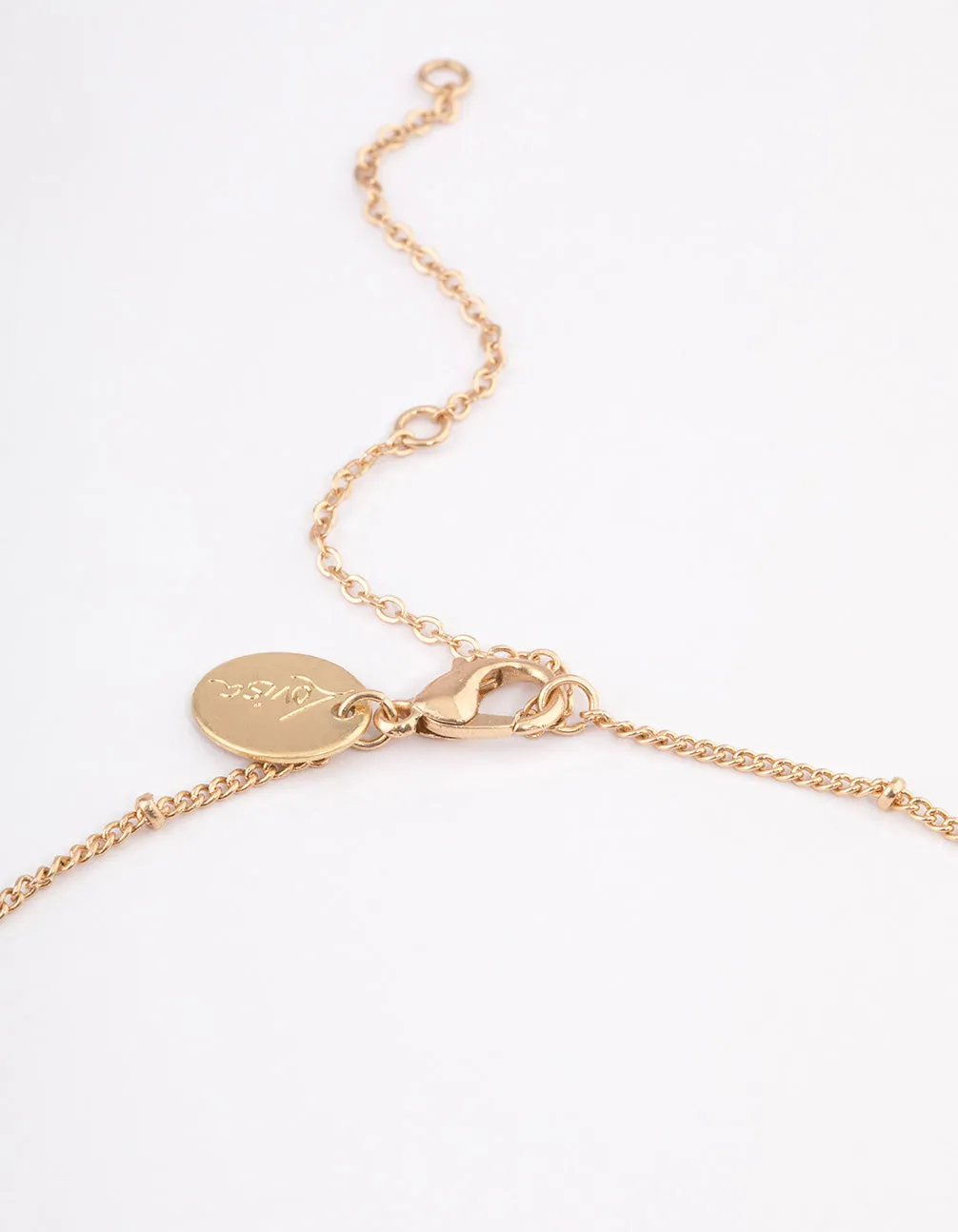 Gold Heart Locket Necklace