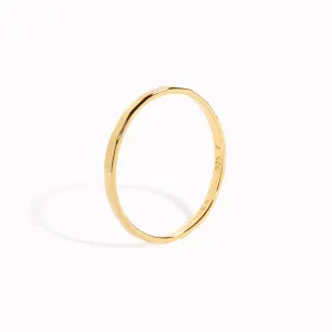 Gold Stacking Ring - Lita