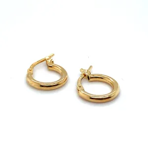 Golden Mini Hoop Earring