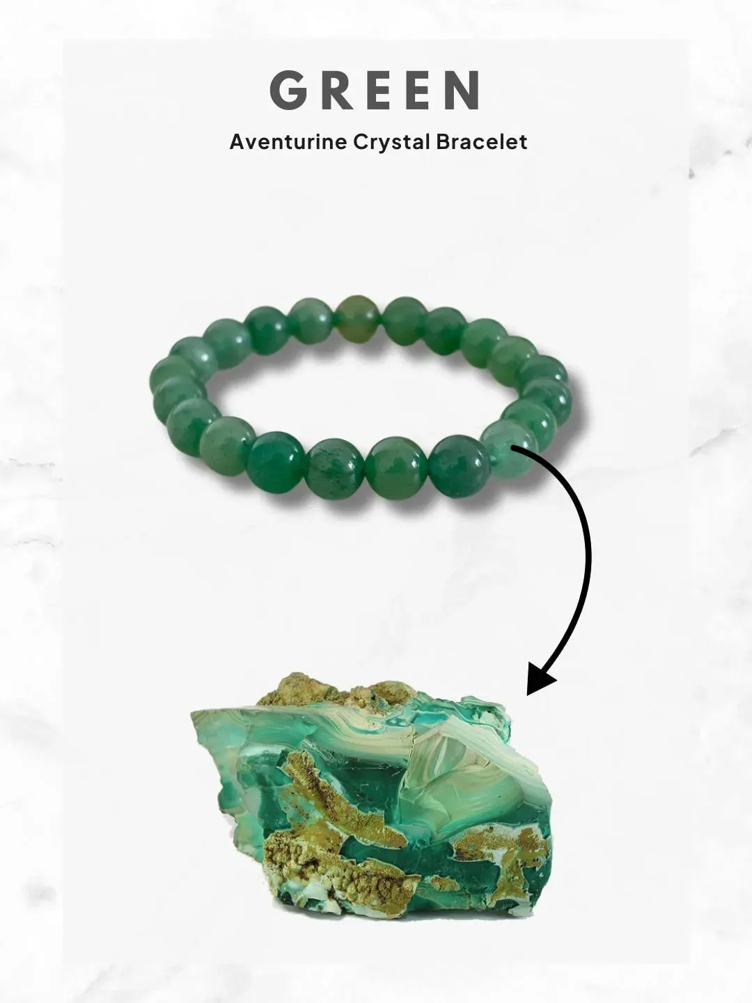 Green Aventurine Crystal Bracelet