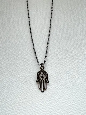 Hamsa necklace