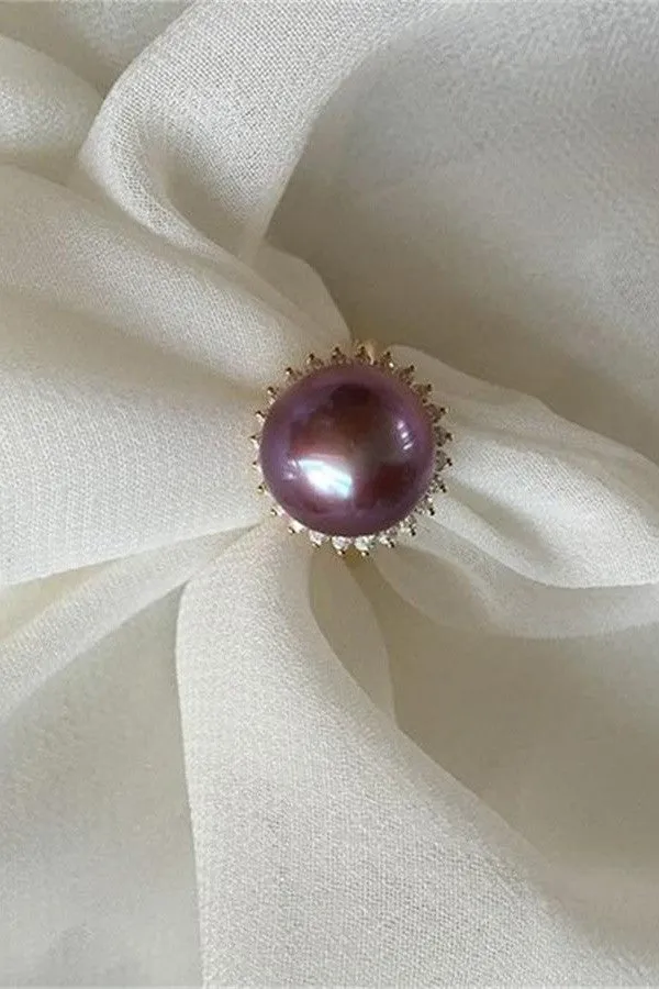 Handmade High Quality Wedding Pearl Ring  P20