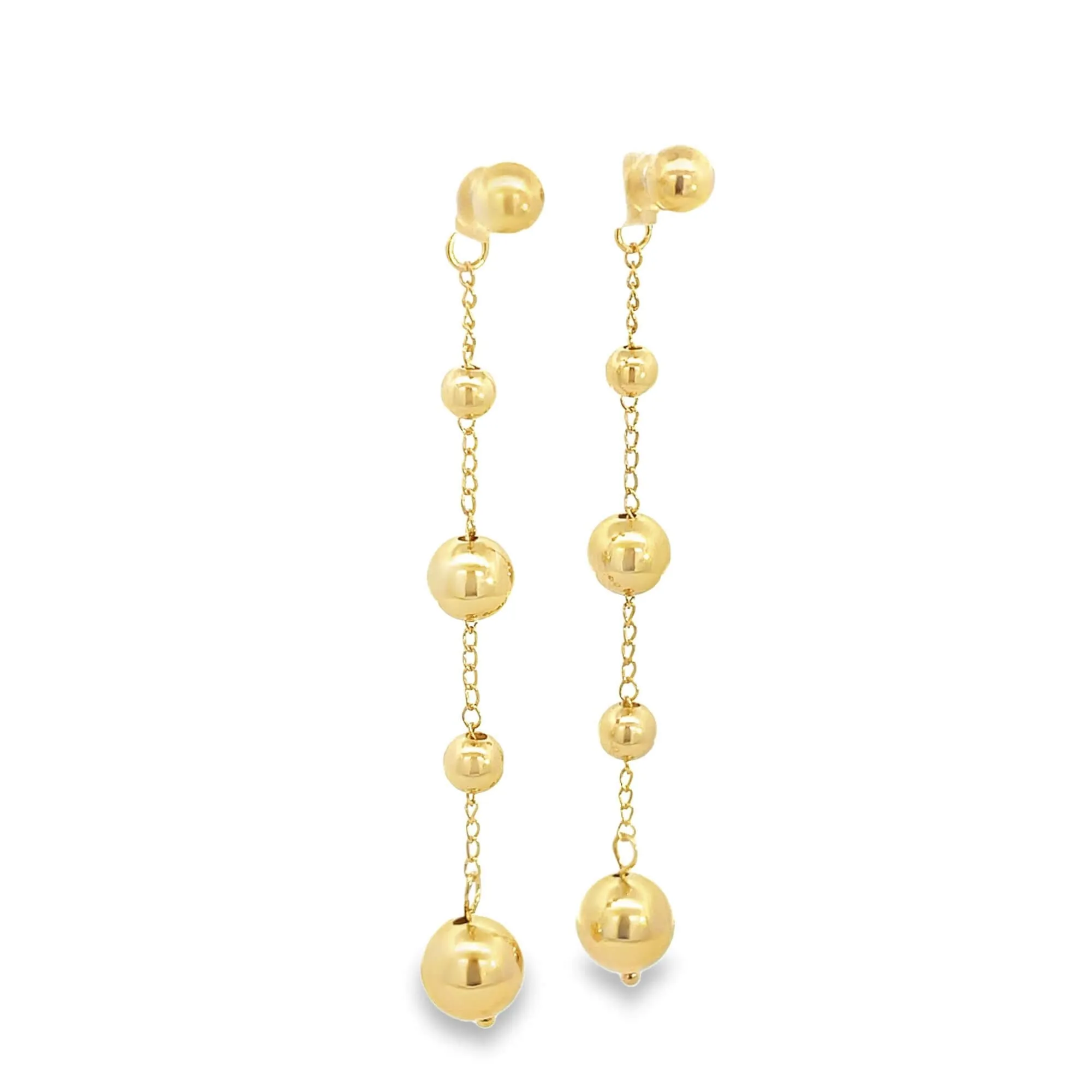 Link Chain Pearl Dangle Earrings (L138A/L163A/K53A)