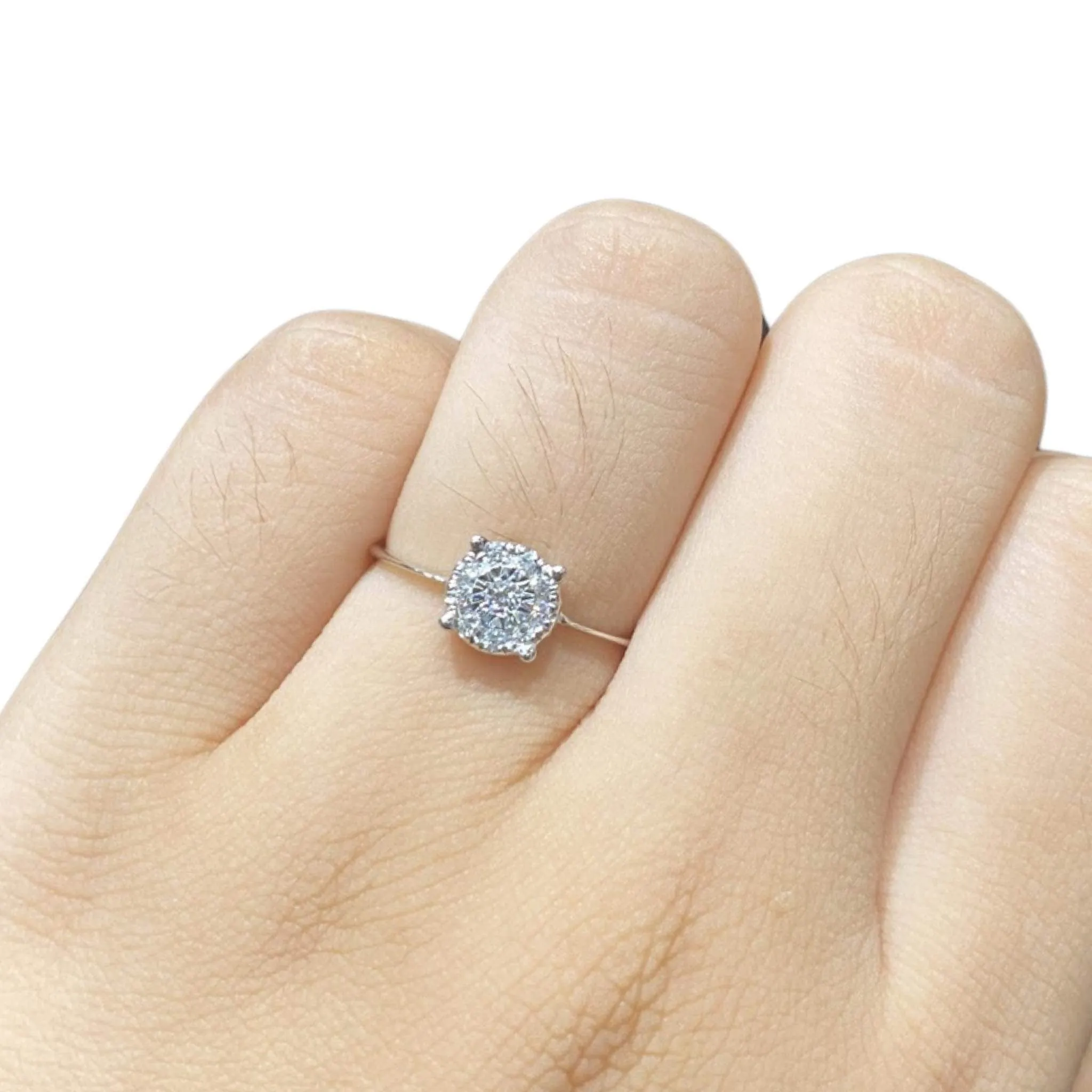 #LVNA2024 | 1.5ct Face Classic Round Diamond Ring 14kt