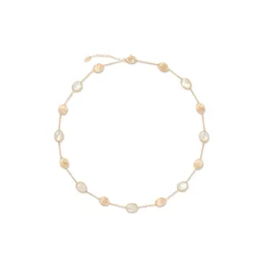 Marco Bicego Siviglia Collection 18K Yellow Gold and Mother of Pearl Short Necklace