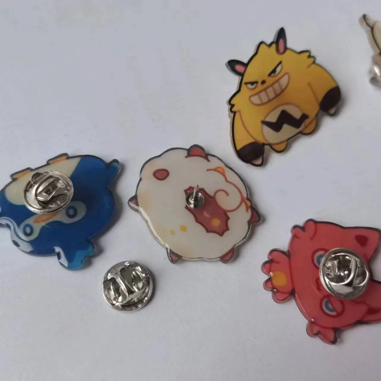 Palworld Pins Brooch Lamball Grizzbolt Chikipi Pengulet Cattiva Tanzee Fanart Collection