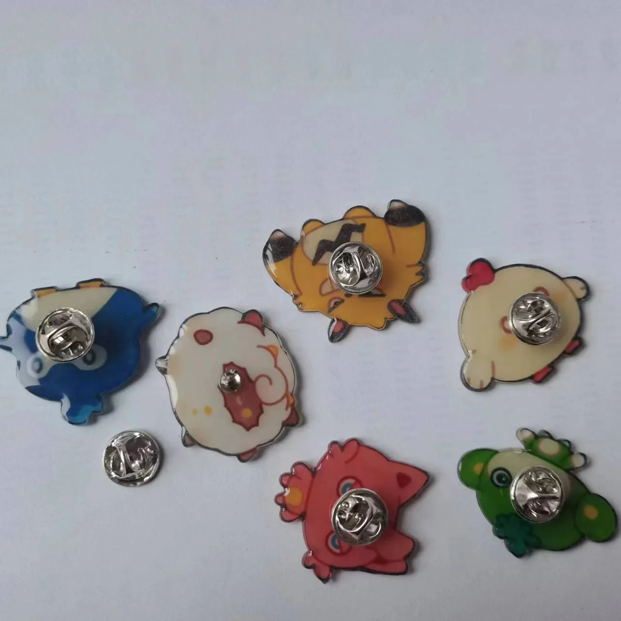 Palworld Pins Brooch Lamball Grizzbolt Chikipi Pengulet Cattiva Tanzee Fanart Collection