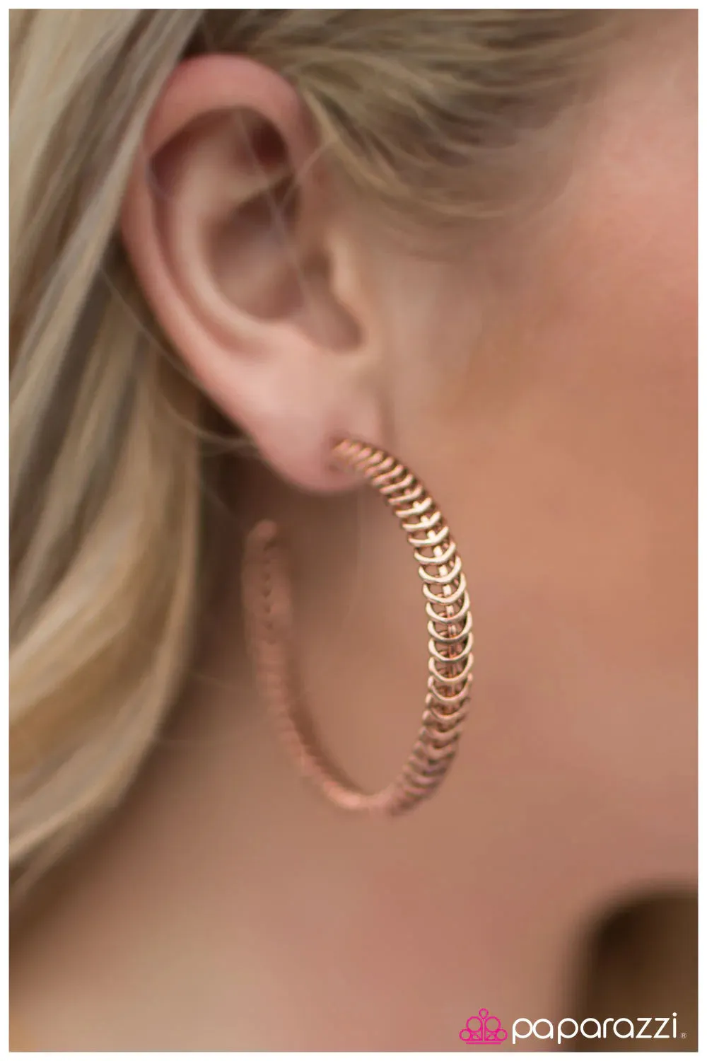 Paparazzi Earring ~ Wind It Up!  - Copper