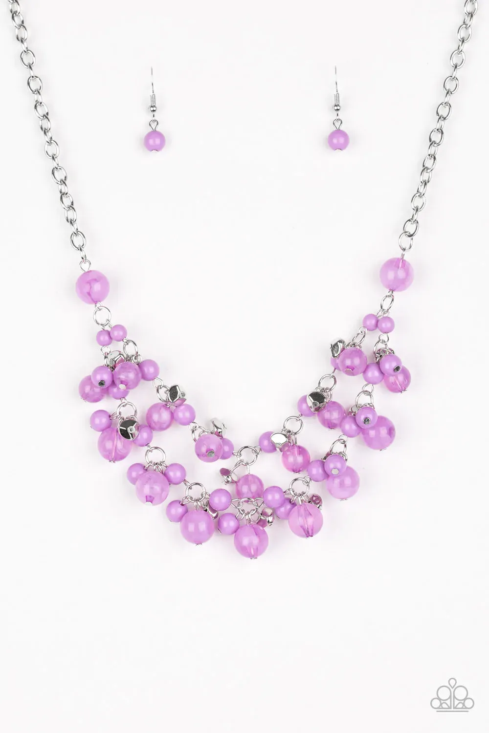 Paparazzi Necklace ~ Gone Sailing - Purple