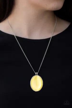 Paparazzi Necklace ~ Pretty Poppin - Yellow