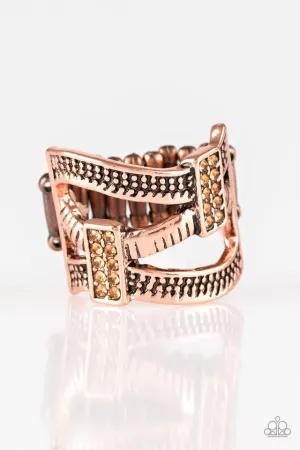 Paparazzi Ring ~ Urban Upscale - Copper