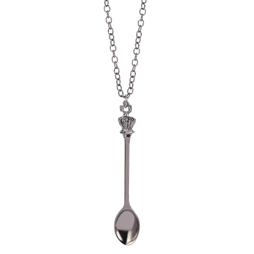 Pendant Classic Retro Spoon Necklace Simple