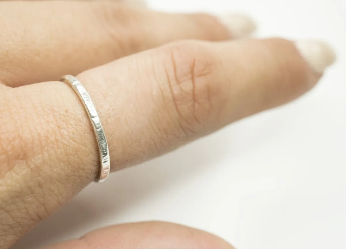 Silver Stackable Ring