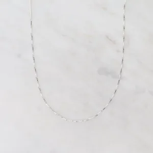 Sterling Silver Box Chain 18"