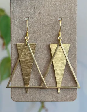 The Triangle Statement Earrings