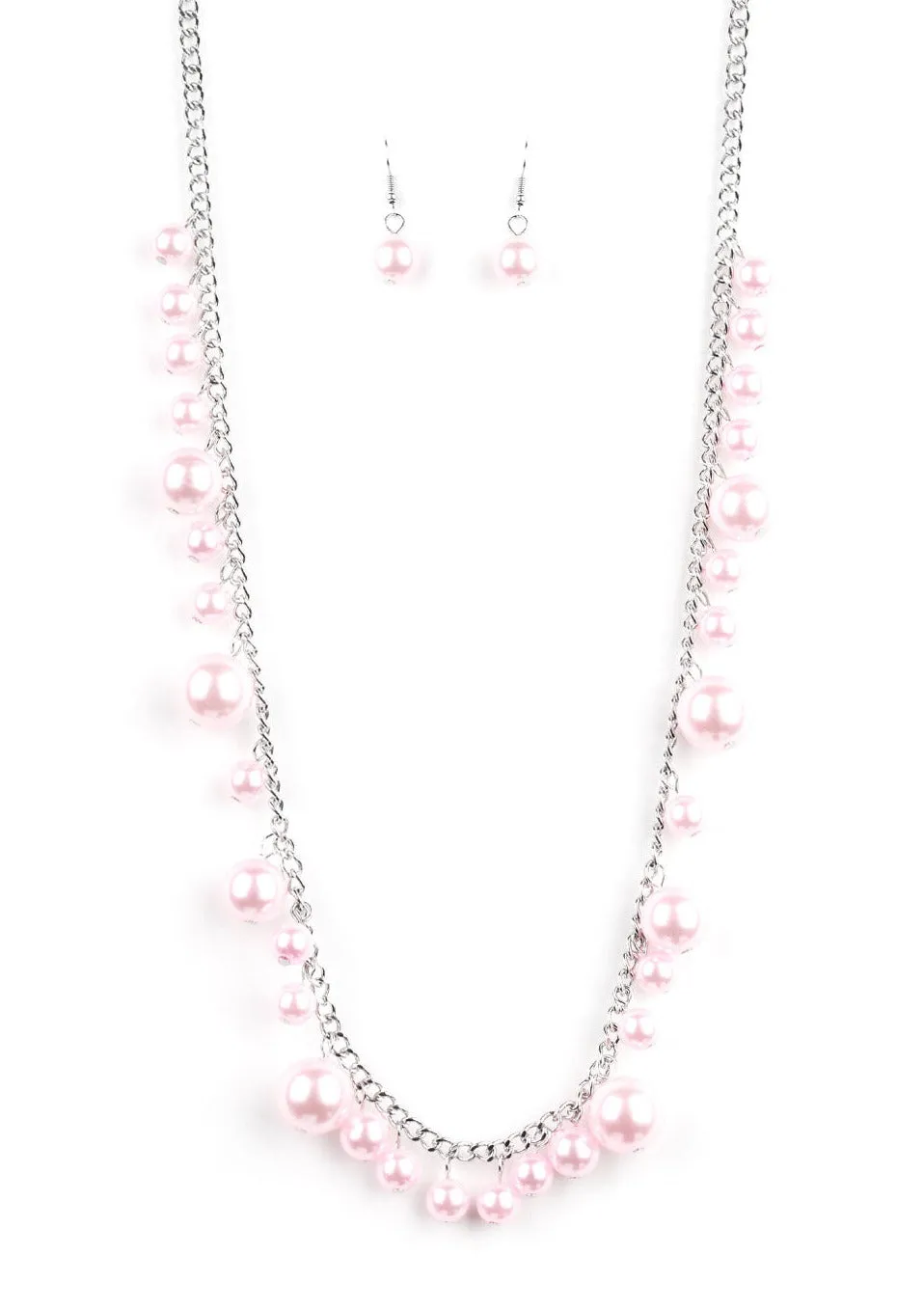 There's Always Room At The Top Pink Necklace Set