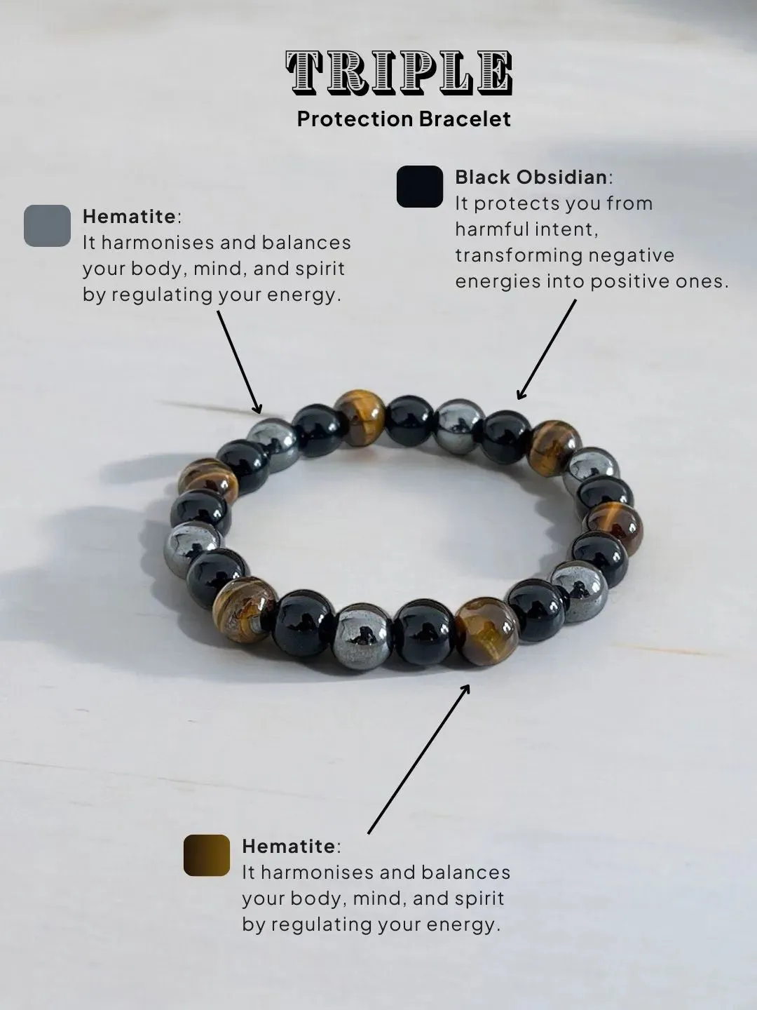 Triple Protection Bracelet